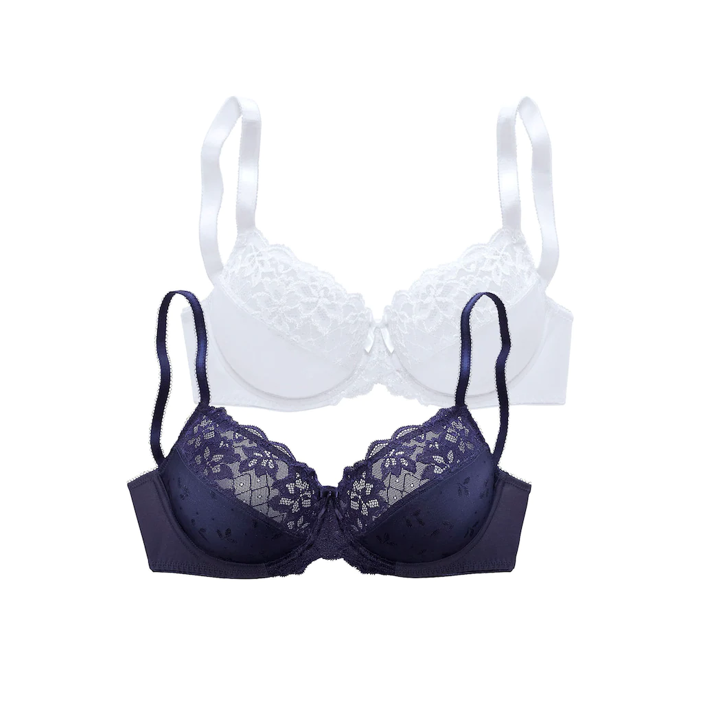 petite fleur Bügel-BH mit elastischer Spitze Dessous online kaufen Rabatt