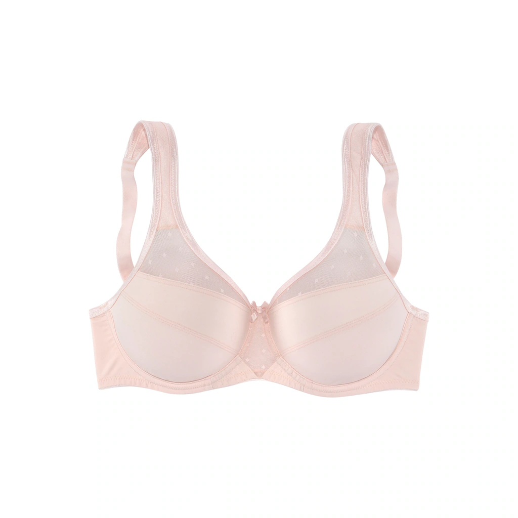 Nuance Minimizer-BH mit Bügel und leicht transparentem Tüll im Obercup kaufen Flash Sale