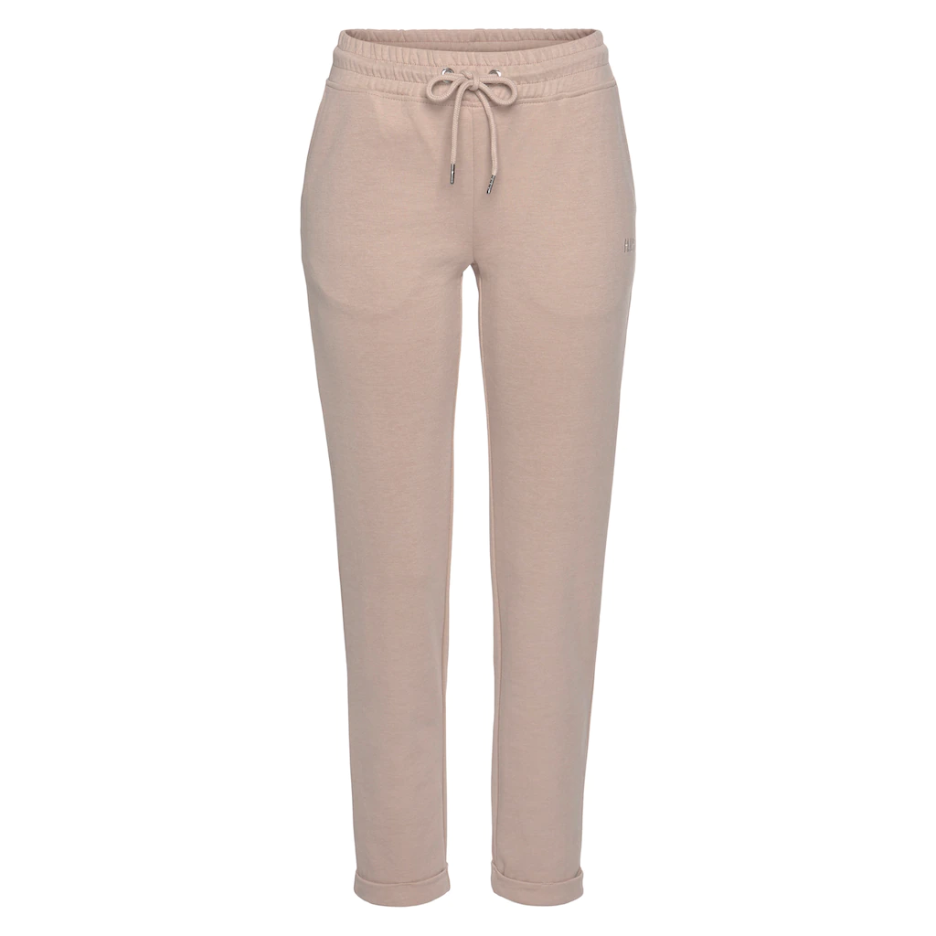 H.I.S Sweathose Schlupfhose mit kleinem Aufschlag am Saum Loungewear Black Friday