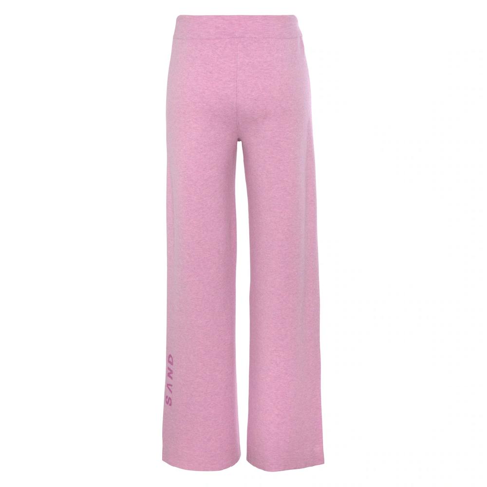 Elbsand Strickhose mit weitem Bein und eingestricktem Logo Loungewear Neuheiten