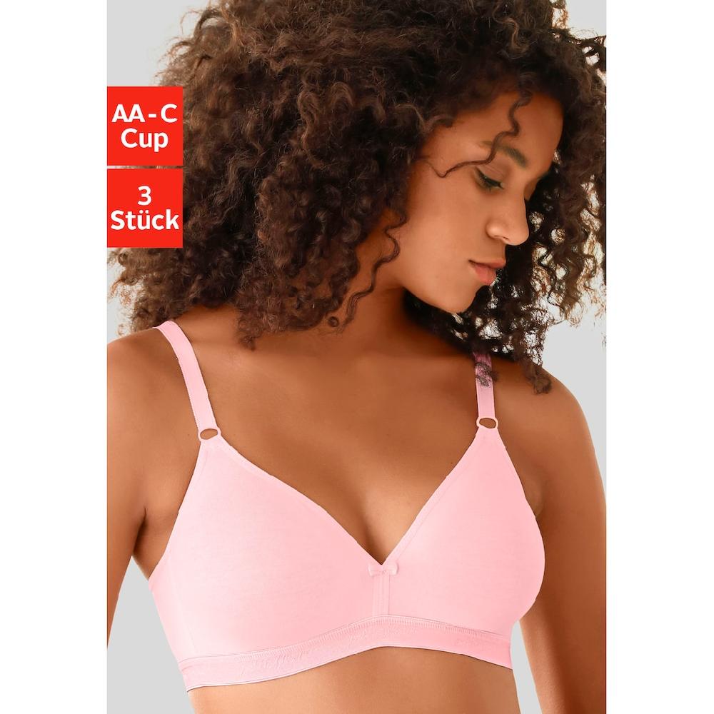 petite fleur Bralette-BH ohne Bügel im Triangel-Schnitt aus Baumwolle ▷ für