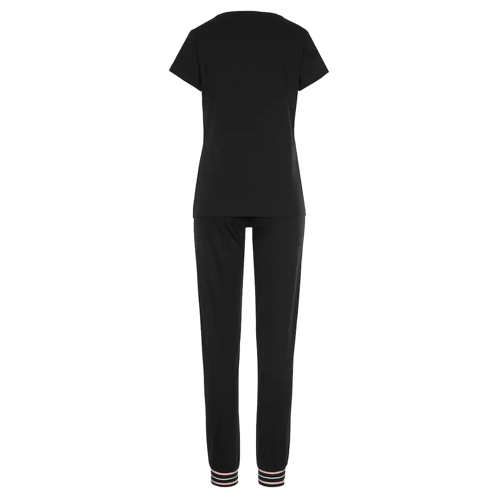 s.Oliver Bodywear Pyjama mit Frontprint online kaufen Hotsell