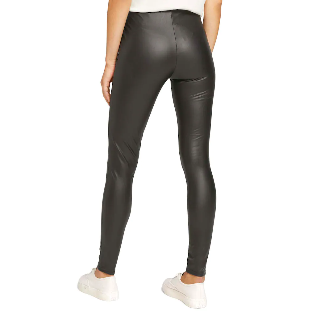 TOM TAILOR Denim Leggings in Lederoptik Cyber Monday