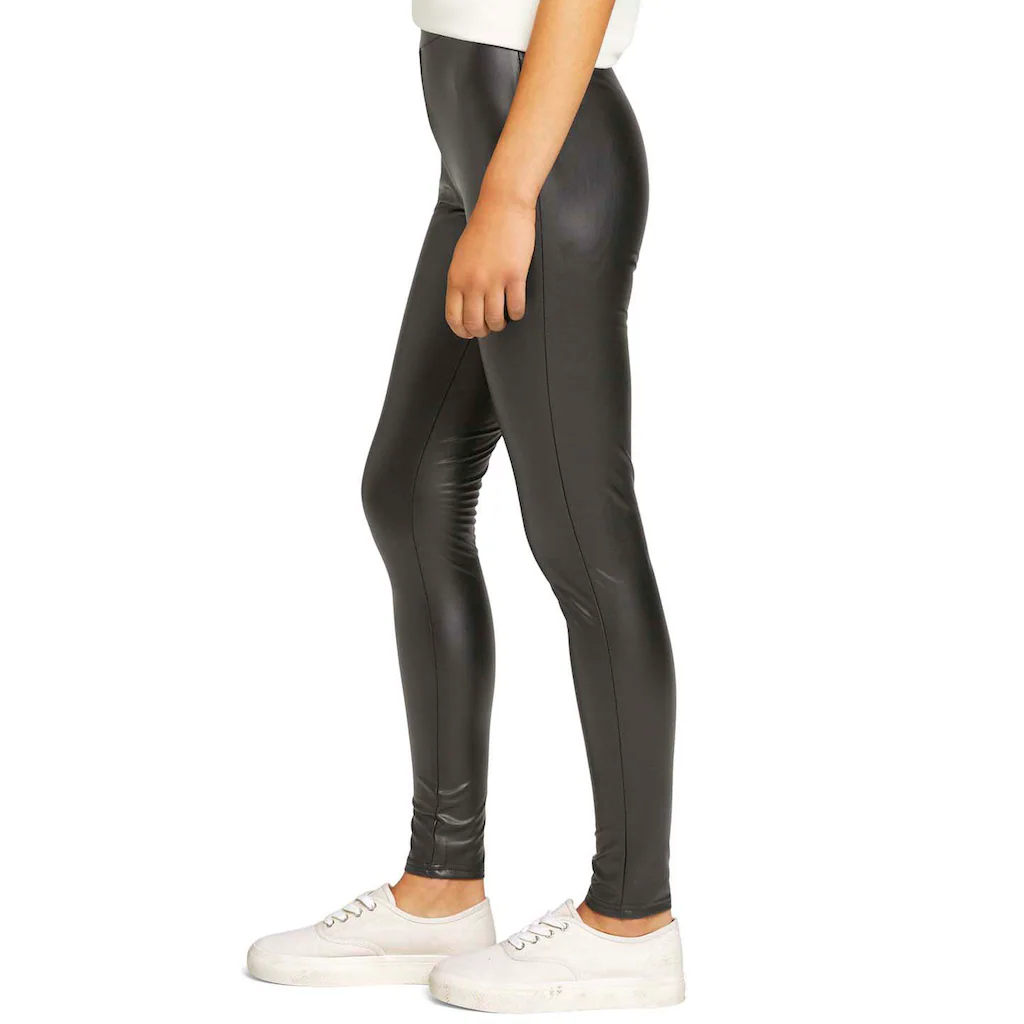 TOM TAILOR Denim Leggings in Lederoptik Cyber Monday