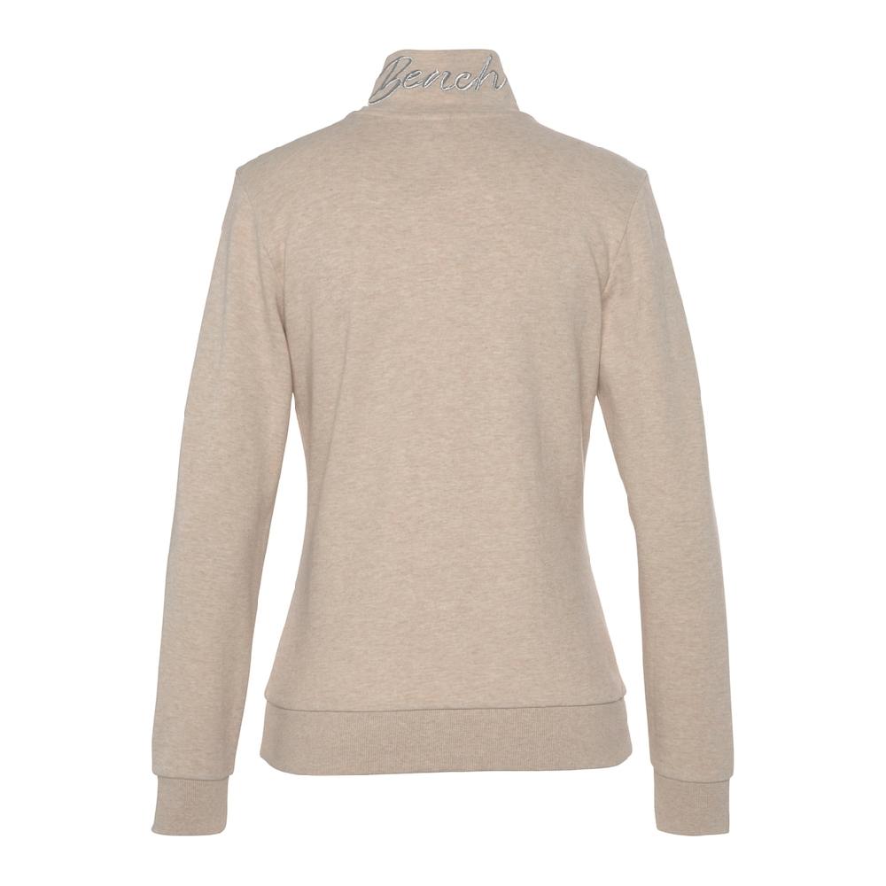 Bench. Loungewear Sweatjacke mit glänzender Logostickerei am Stehkragen Loungewear 50% Rabatt mit kostenlosem Versand