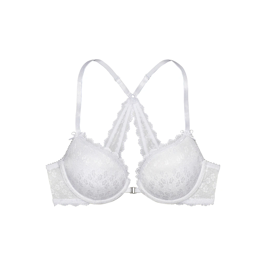 Vivance Push-up-BH mit feiner Spitze und praktischem Vorderverschluss online kaufen Auslauf