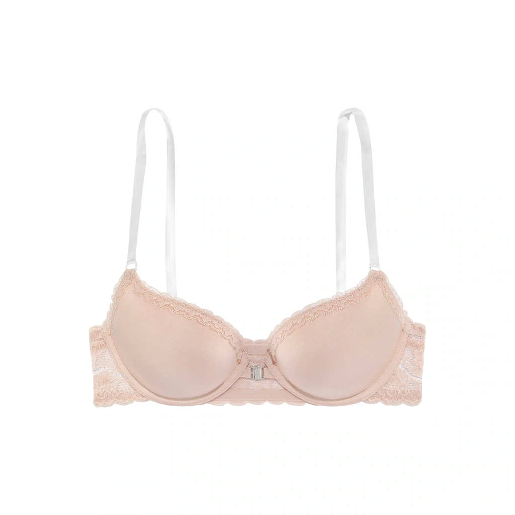 LASCANA Push-up-BH mit Vorderverschluss und transparenten Trägern ▷ für im Angebot