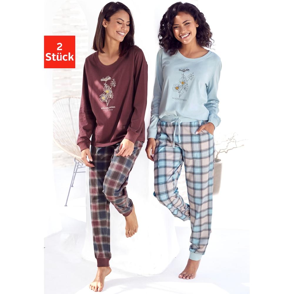 Vivance Dreams Pyjama (4 tlg. 2 Stück) online kaufen Valentinstagsangebot