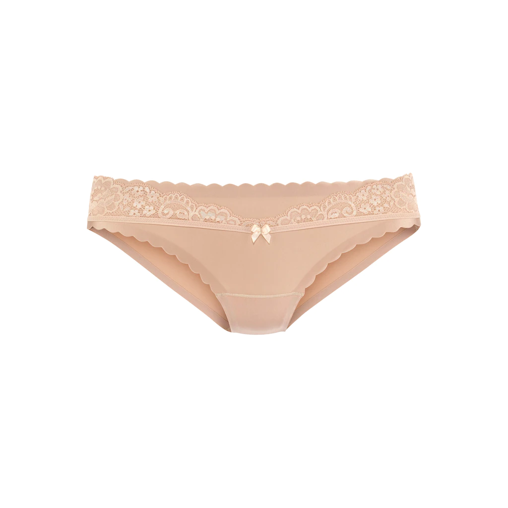 LASCANA Bikinislip mit extra flachen Kanten und feiner Spitze kaufen Bestseller