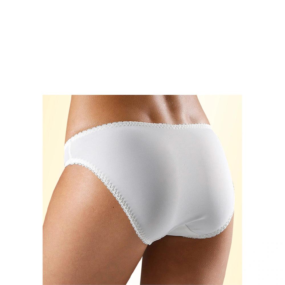 Nuance Slip (2 Stück) mit kleinem Spitzeneinsatz am Bund Räumungsverkauf