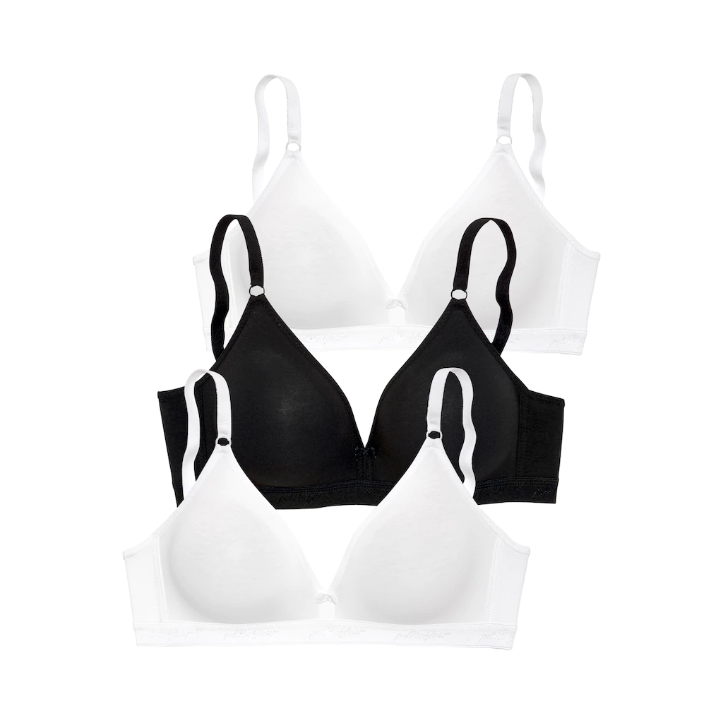 petite fleur Bralette-BH ohne Bügel im Triangel-Schnitt aus schöner Baumwolle ▷ für Begrenzte Freigabe