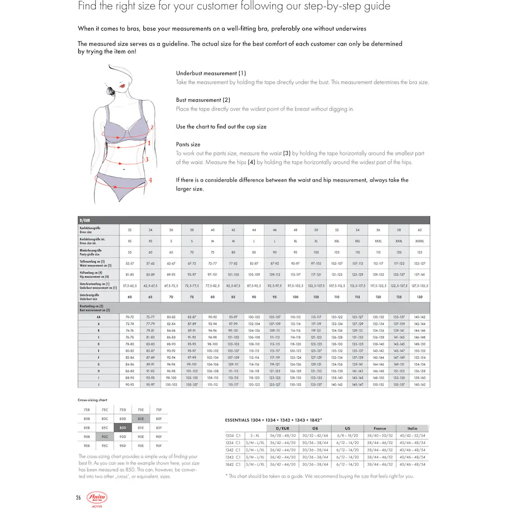 Anita Active Sport-BH »light & firm« Cup A-E anschmiegende nahtlose Microfaser ▷ für JETZT KAUFEN