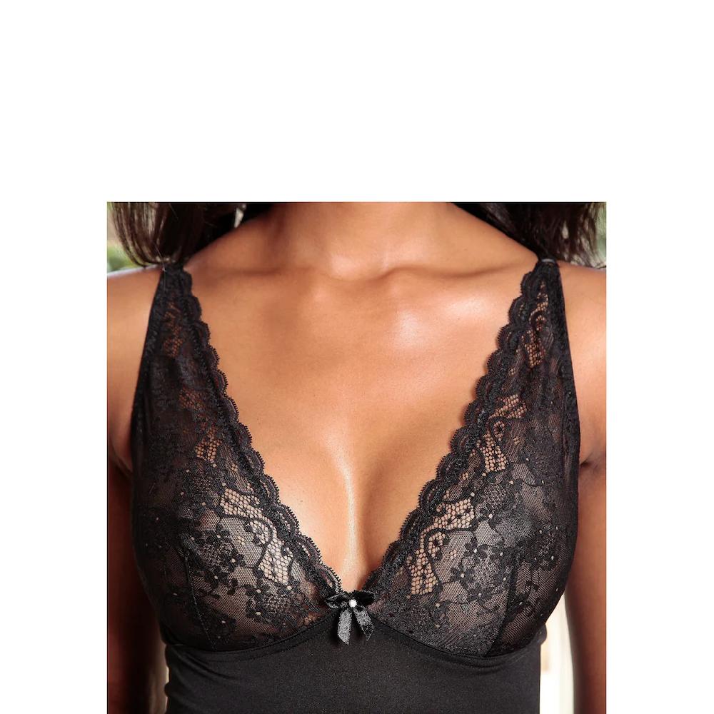 LASCANA Negligé aus weichem Microtouchmaterial sexy Dessous ▷ für Zeitbegrenzte Promotion