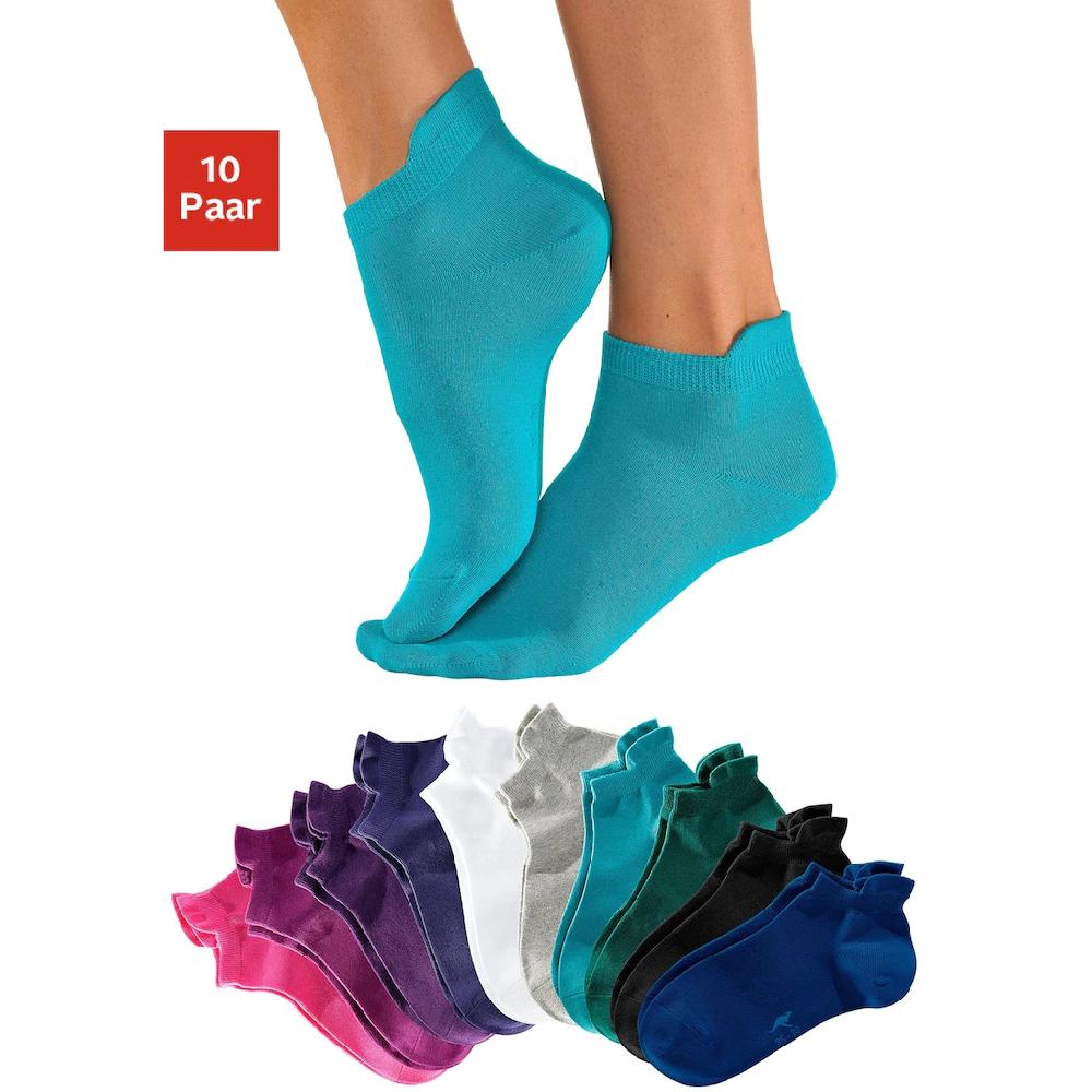 KangaROOS Sneakersocken (Packung 10 Paar) mit erhöhtem Bündchen online bestellen Black Friday Preise