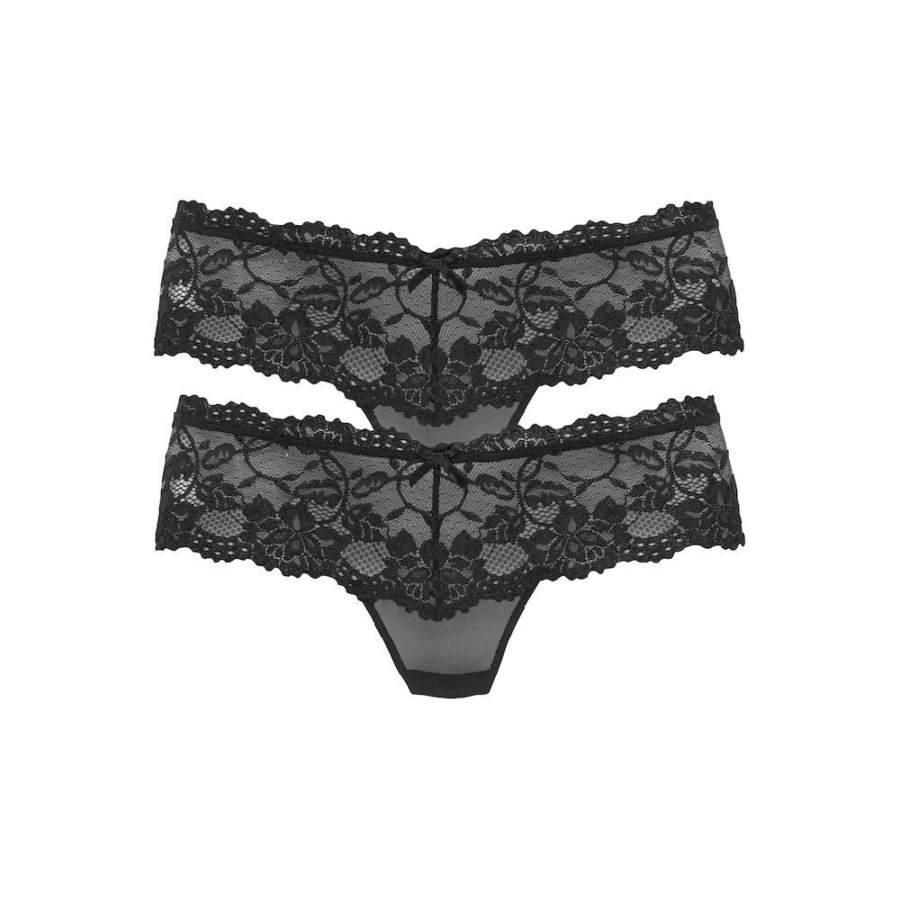 Vivance Panty (Packung 2 Stück) aus elastischer Spitze sexy Dessous Auslauf