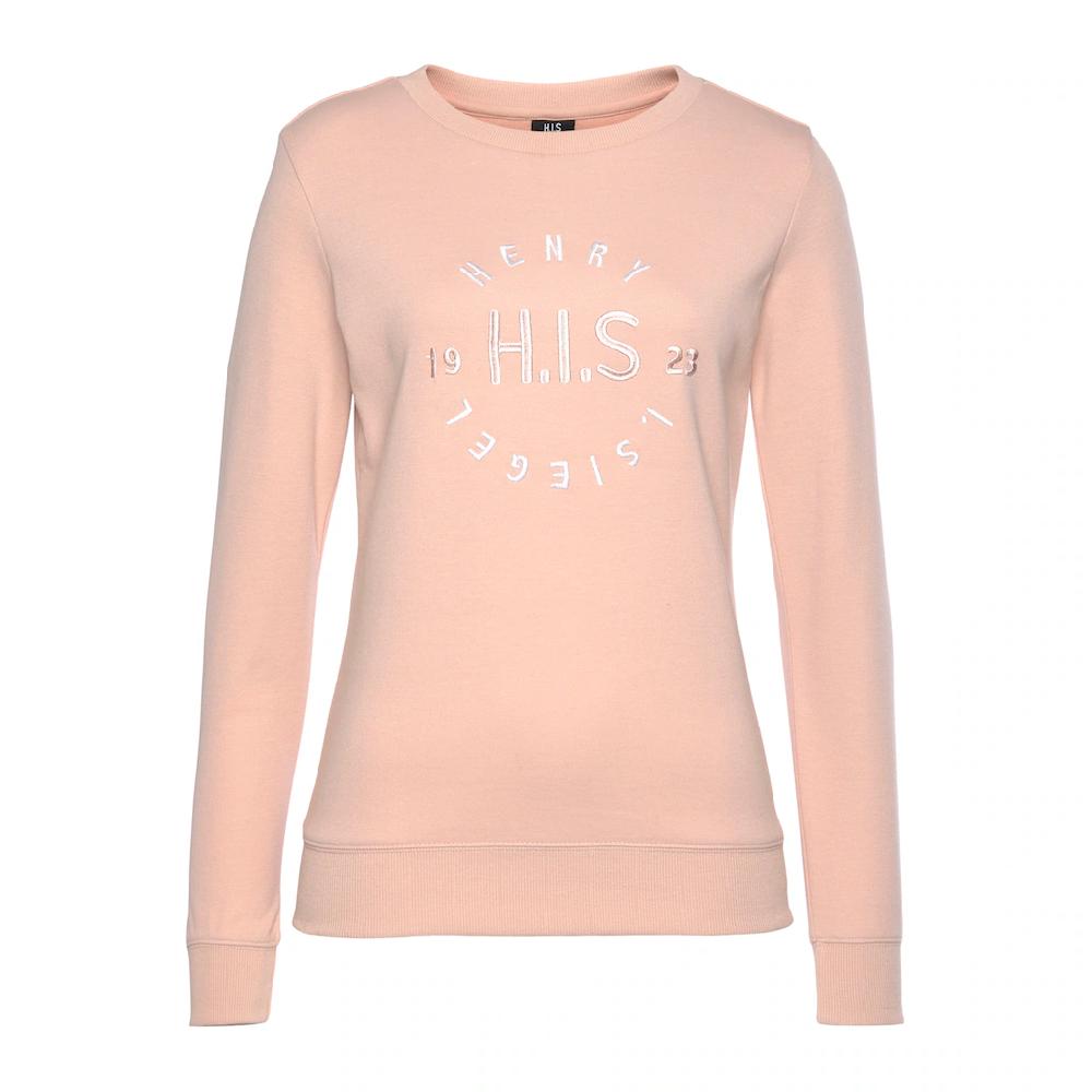 H.I.S Sweatshirt mit großer Logo Stickerei Loungeanzug Hotsell