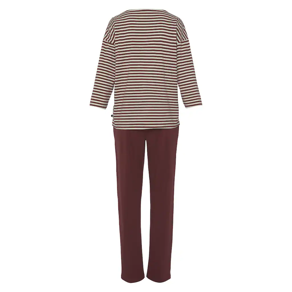 H.I.S Pyjama (2 tlg.) mit Logostickerei auf der Brust kaufen Exklusivangebot
