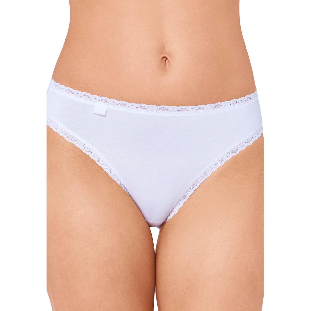 sloggi Taillenslip »24/7 Cotton Lace Tai C3P« (3er Pack) feines Spitzenbündchen flache Nähte online kaufen Sonderangebote