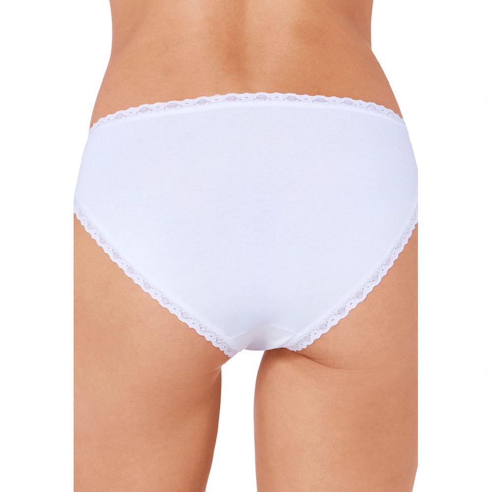 sloggi Taillenslip »24/7 Cotton Lace Tai C3P« (3er Pack) feines Spitzenbündchen flache Nähte online kaufen Sonderangebote