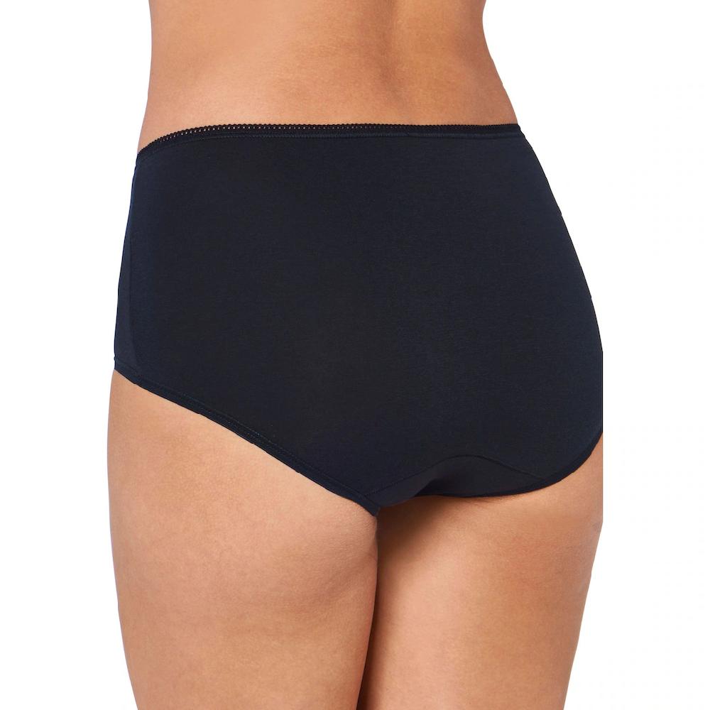 sloggi Midislip »24/7 Cotton Midi C3P« (3er Pack) mit elastischer Mäusezähnchenkante ▷ für Bis zu 55% Rabatt