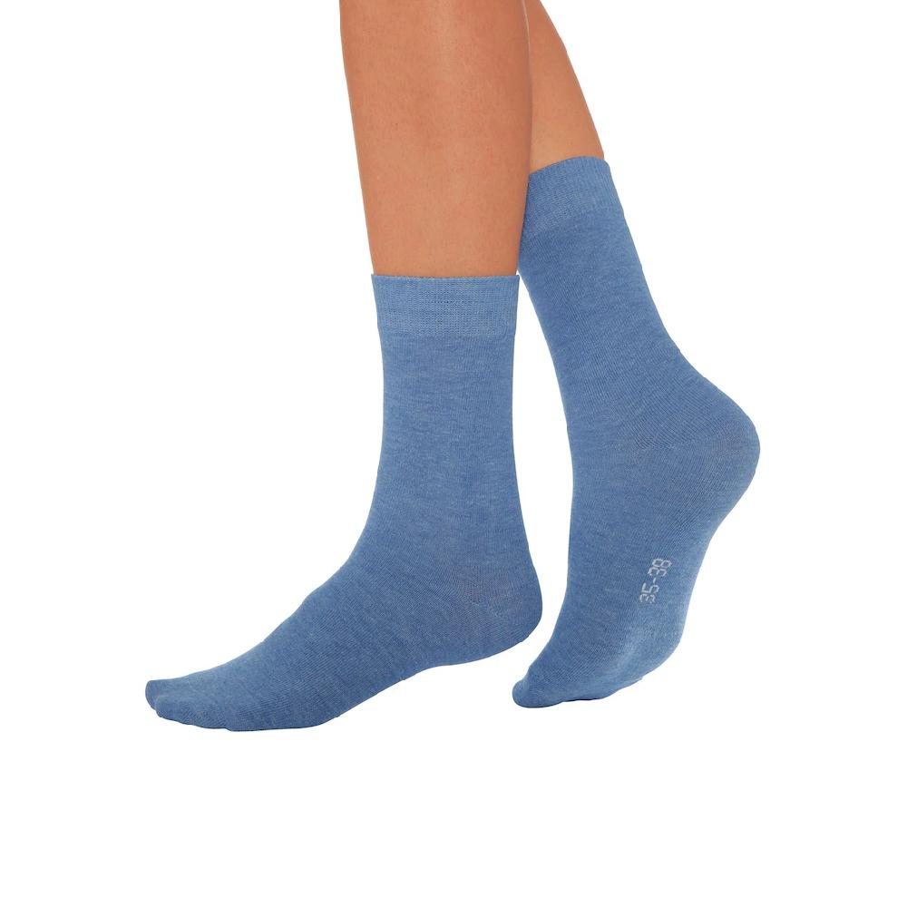 Lavana Basicsocken (Packung 7 Paar) mit druckfreiem Bündchen online kaufen 50% Rabatt mit kostenlosem Versand