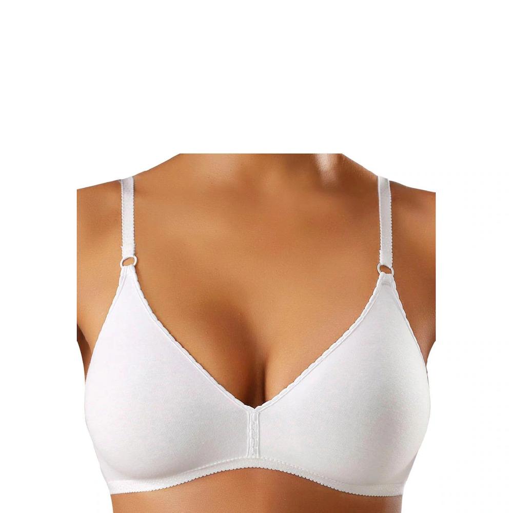 petite fleur Bralette-BH ohne Bügel aus angenehm weicher Baumwollqualität Basic online bestellen Black Friday Preise