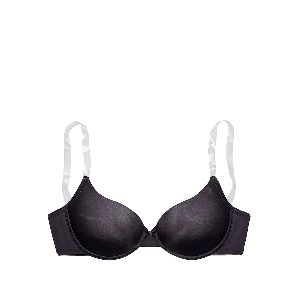 LASCANA Schalen-BH »Ela« mit transparenten Trägern perfect basic mit Bügel Basic Dessous ▷ für Online