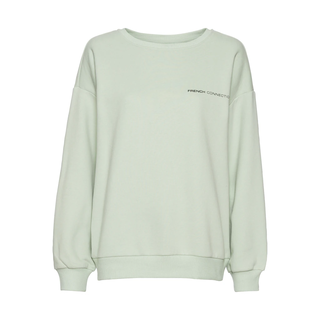 French Connection Sweatshirt mit großem Logodruck auf dem Rücken Schlussverkauf