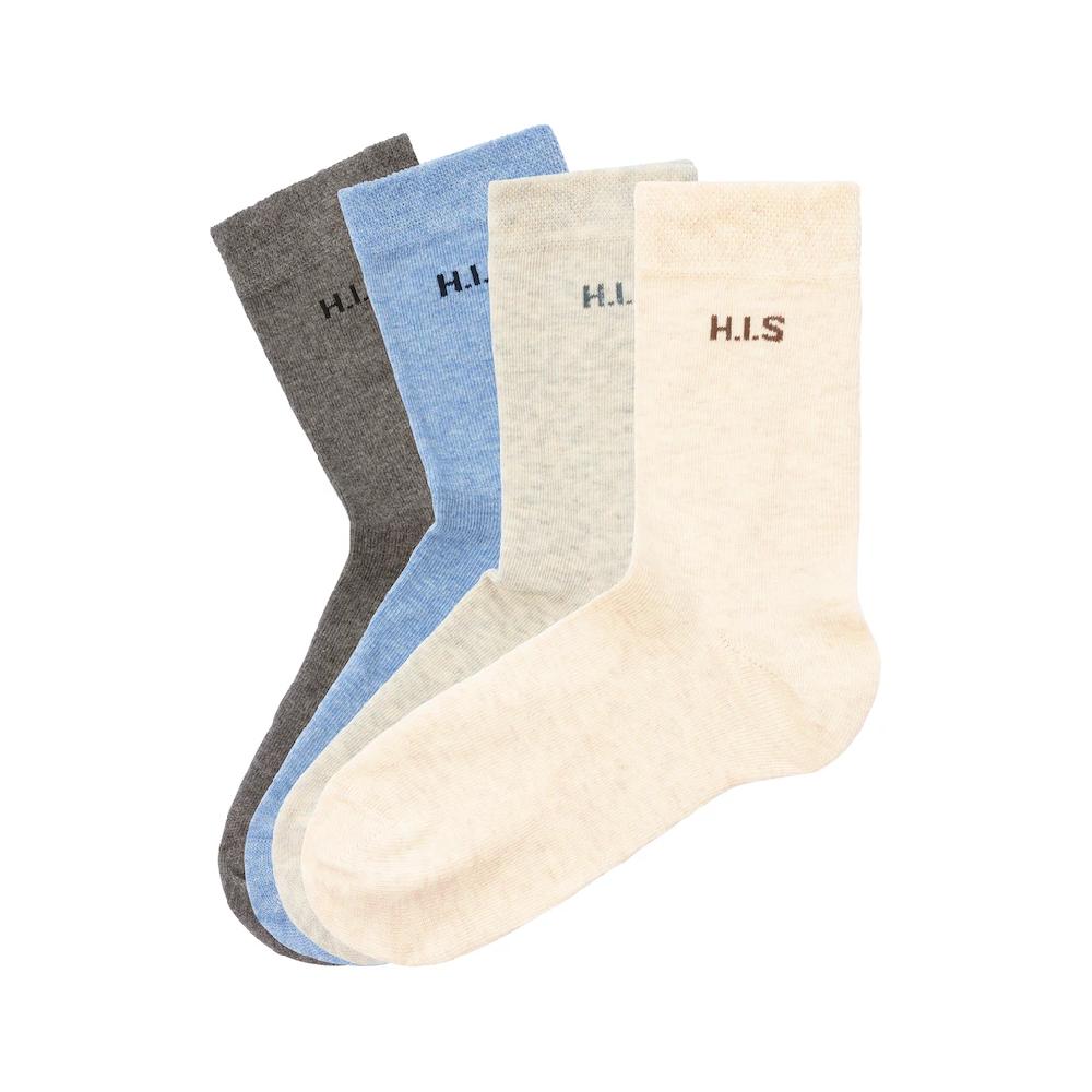 H.I.S Socken (Packung 4 Paar) ohne einschneidendes Bündchen online kaufen Osterangebot