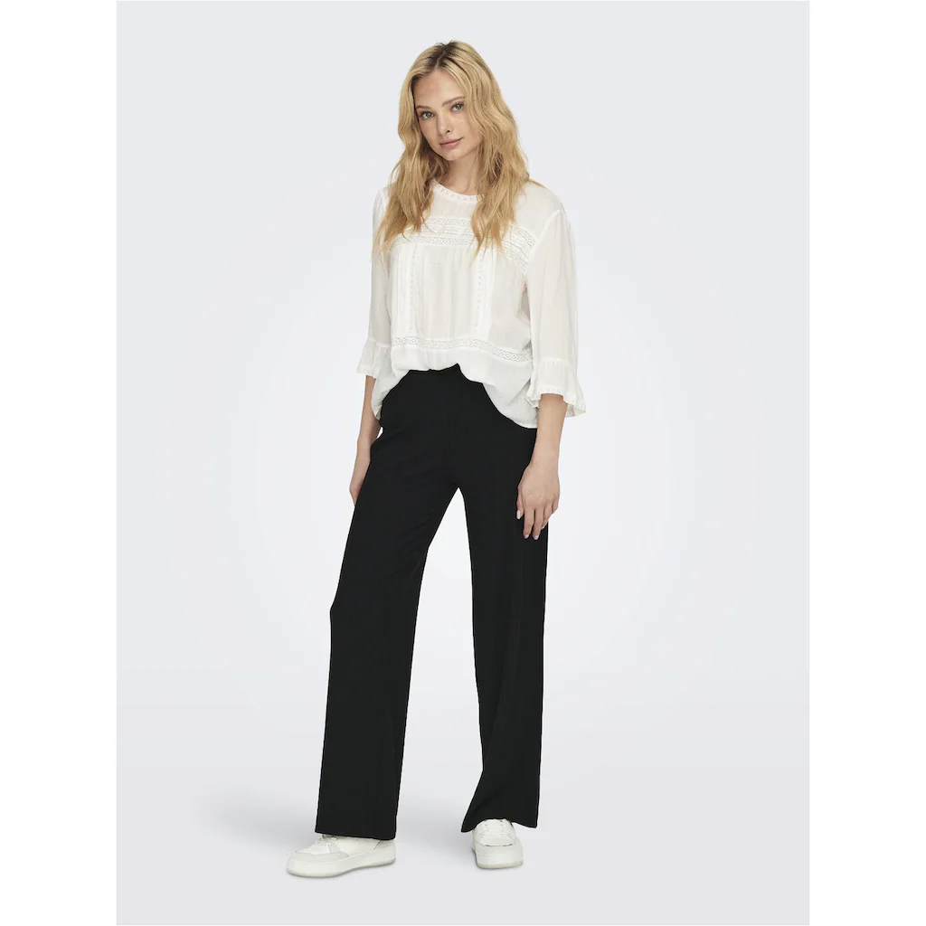 ONLY Jerseyhose »ONLEMMA WIDE PANT NOOS JRS« mit elastischem Bündchen Top Angebot