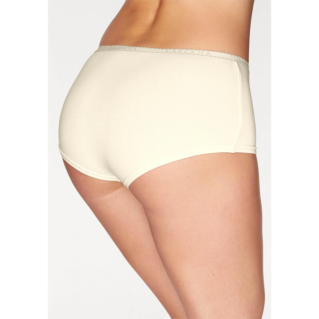 LASCANA Panty (4er-Pack) aus elastischer Baumwoll-Qualität Neuheiten