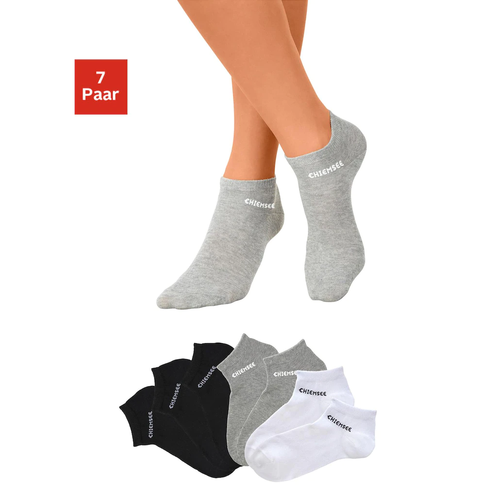 Chiemsee Sneakersocken (Packung 7 Paar) mit eingestricktem Schriftzug kaufen Saisonale Angebote