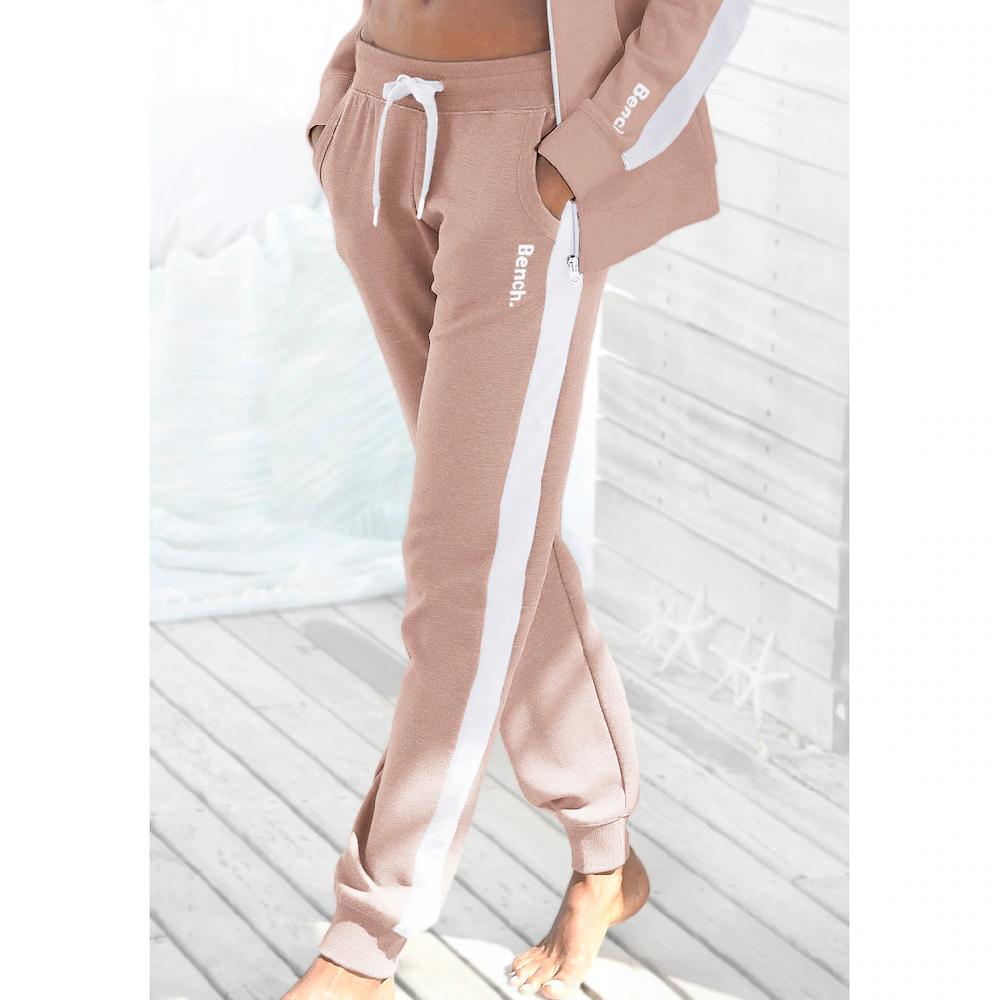 Bench. Loungewear Sweathose mit Seitenstreifen und schmalem Bein Kauf eins, bekomm eins gratis