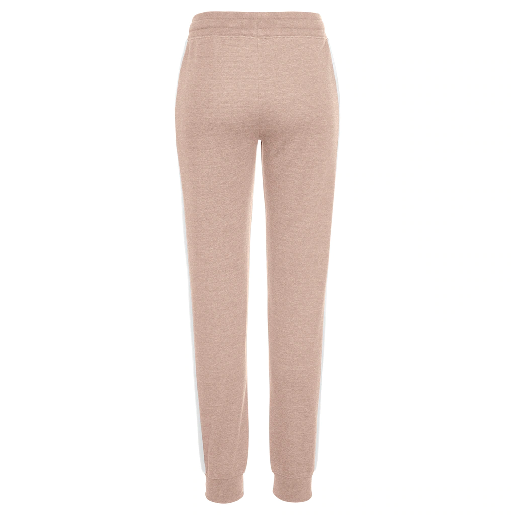 Bench. Loungewear Sweathose mit Seitenstreifen und schmalem Bein Kauf eins, bekomm eins gratis