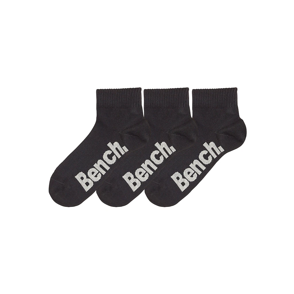 Bench. Kurzsocken (Packung 3 Paar) mit bequemen Rippbündchen kaufen Bis zu 50% Rabatt