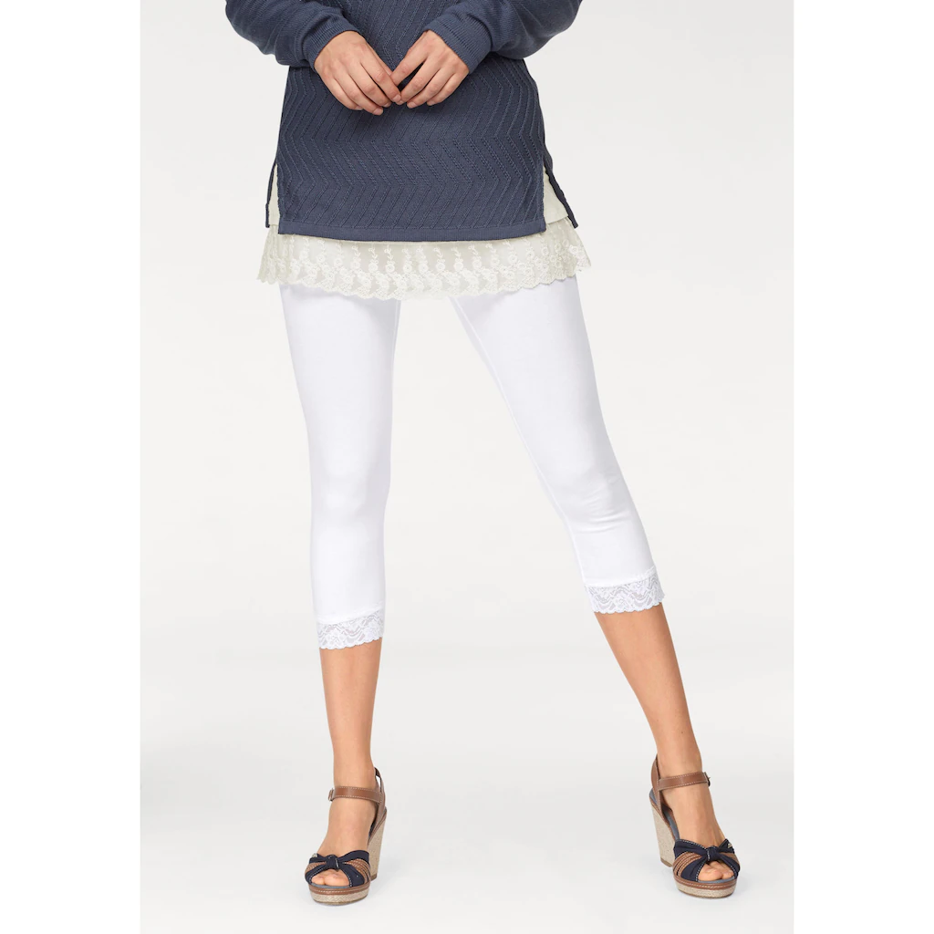 Boysen's Leggings (Packung 2er-Pack) mit Spitze Verkauf