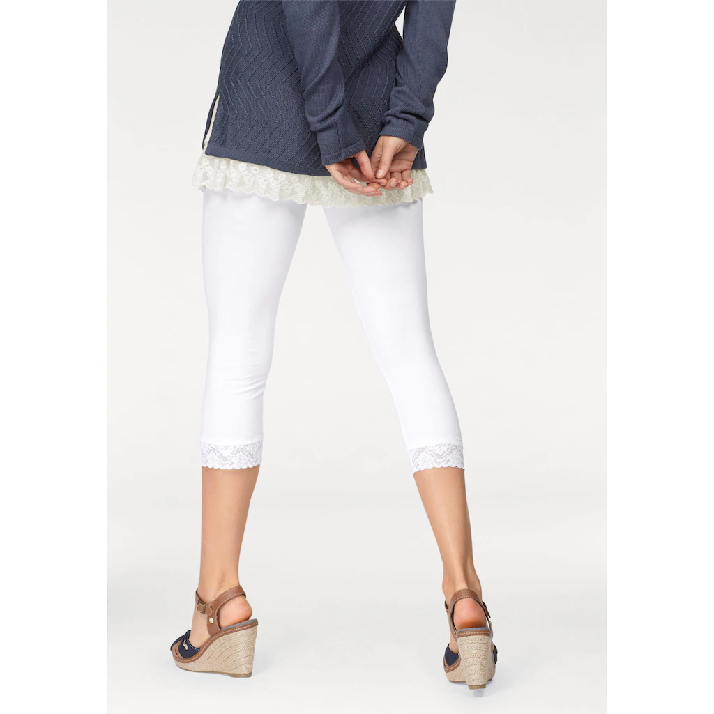 Boysen's Leggings (Packung 2er-Pack) mit Spitze Verkauf