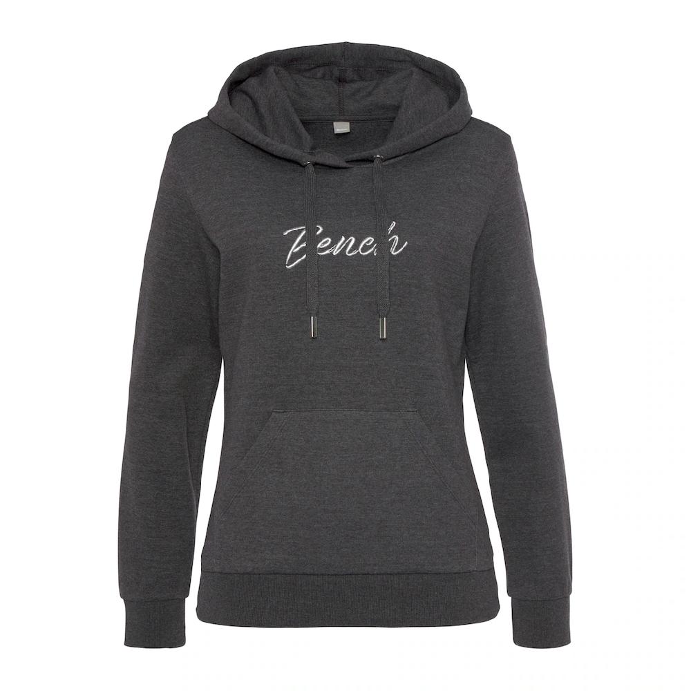 Bench. Loungewear Kapuzensweatshirt mit glänzender Logostickerei Loungewear Loungeanzug Fabrikpreis