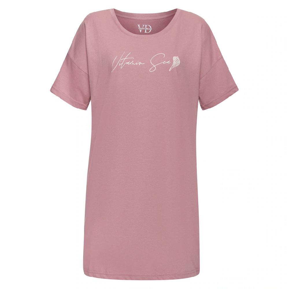 Vivance Dreams Sleepshirt mit schönem Frontprint ▷ für Muttertagsangebot