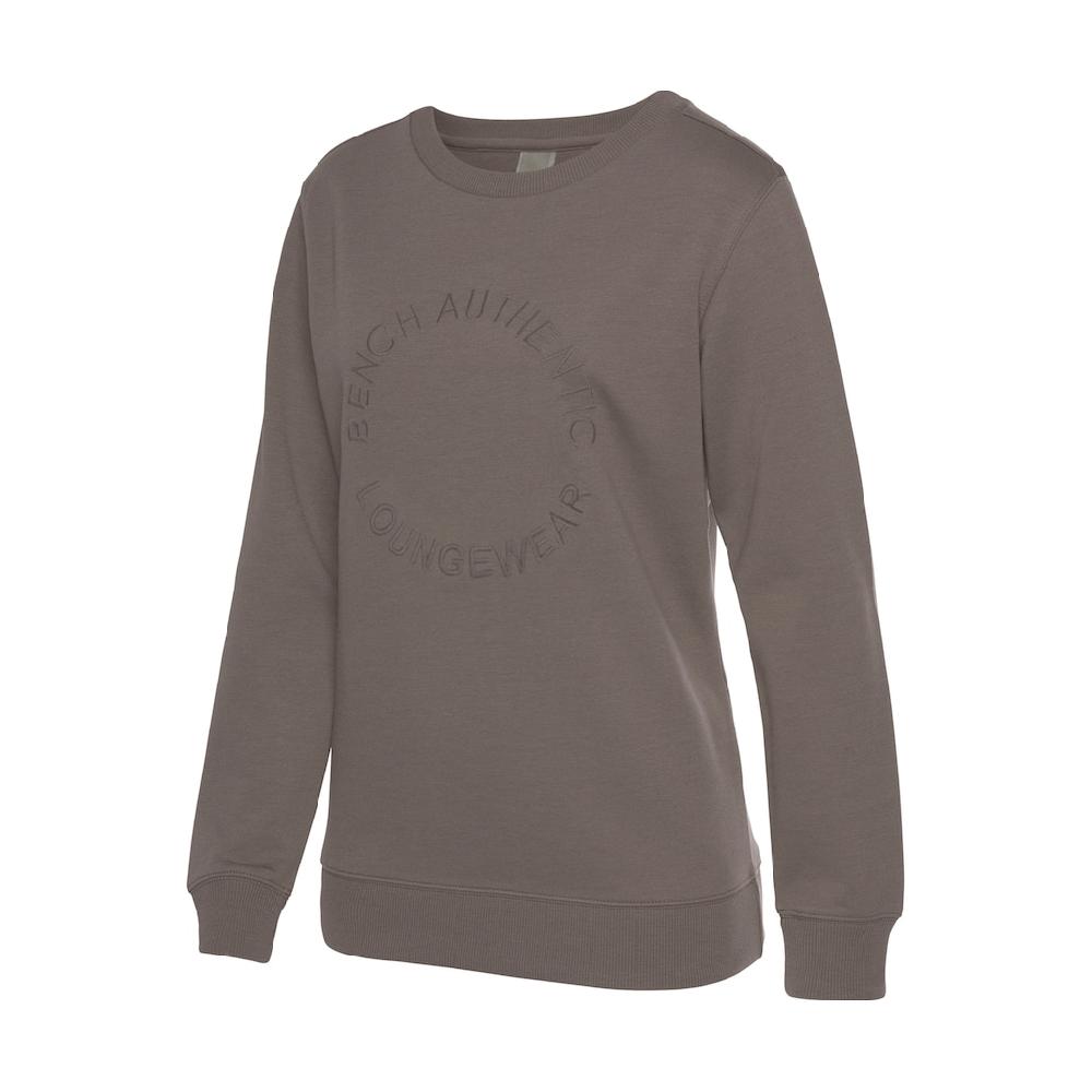 Bench. Loungewear Sweatshirt mit runder Logostickerei Loungwear Lagerräumung