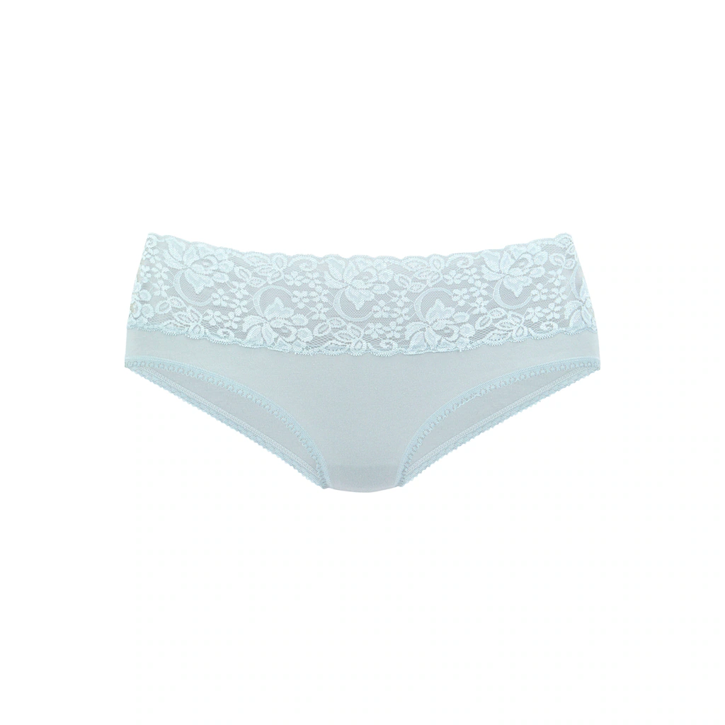 Vivance Slip (3er-Pack) aus elastischer Baumwolle mit floraler Spitze ▷ für Neueste Mode