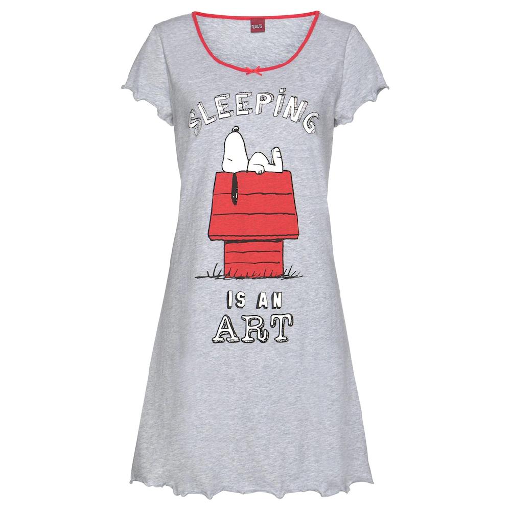 Peanuts Nachthemd mit Snoopy-Frontprint online kaufen Riesige Rabatte