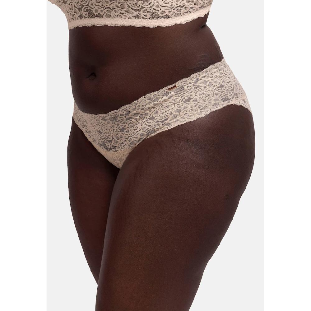Dorina Slip »Lana« (3er Pack) mit floraler Spitze online kaufen Kostenloser Versand international