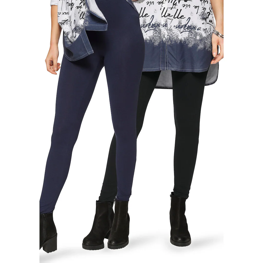 Boysen's Leggings (Packung 2er-Pack) mit Baumwolle NEUE FARBE Online