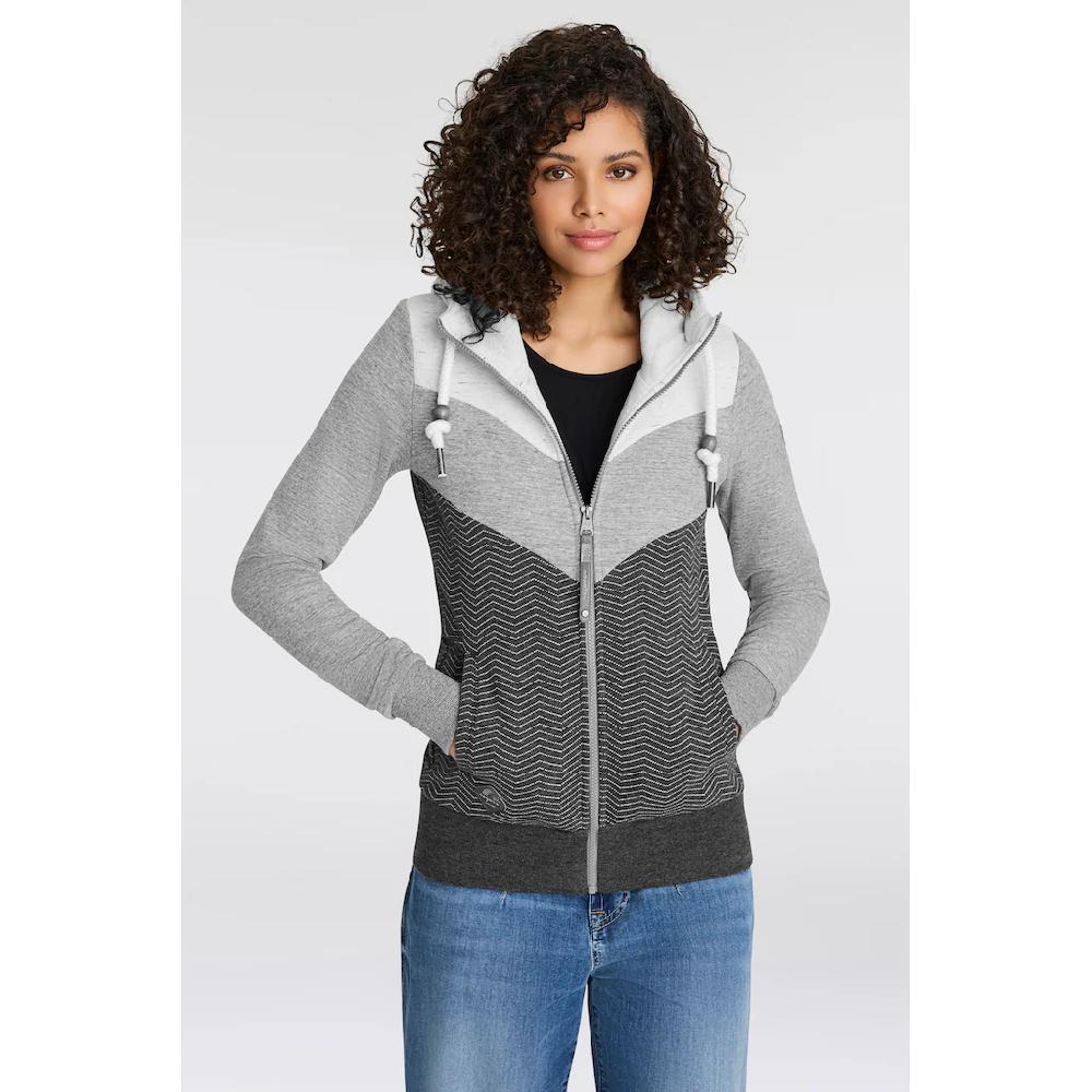 Ragwear Sweatjacke »TREGA ZIP O« im Colorblocking-Design Fabrik Onlineshop