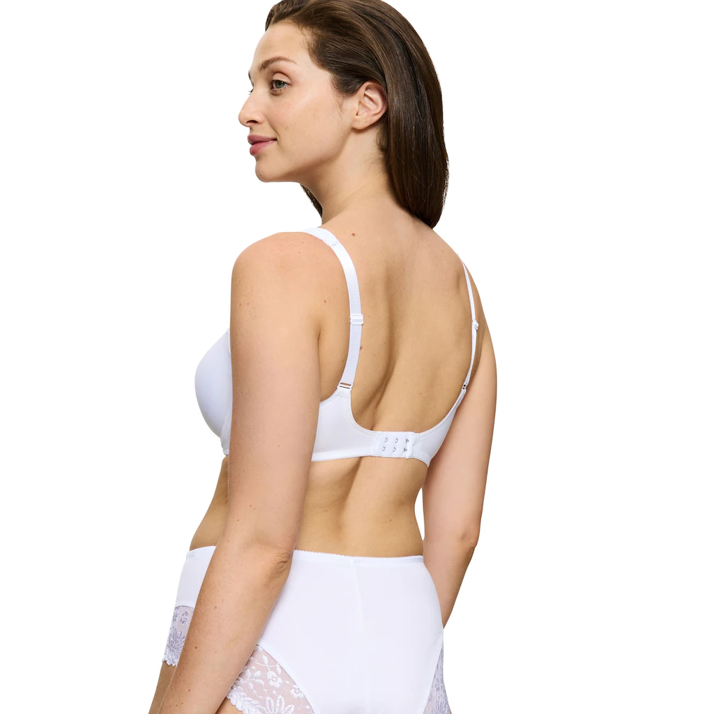 Triumph Minimizer-BH »Modern Soft+Cotton W01« verkleinert die Brust optisch um eine Cup-Größe ▷ für Günstig kaufen