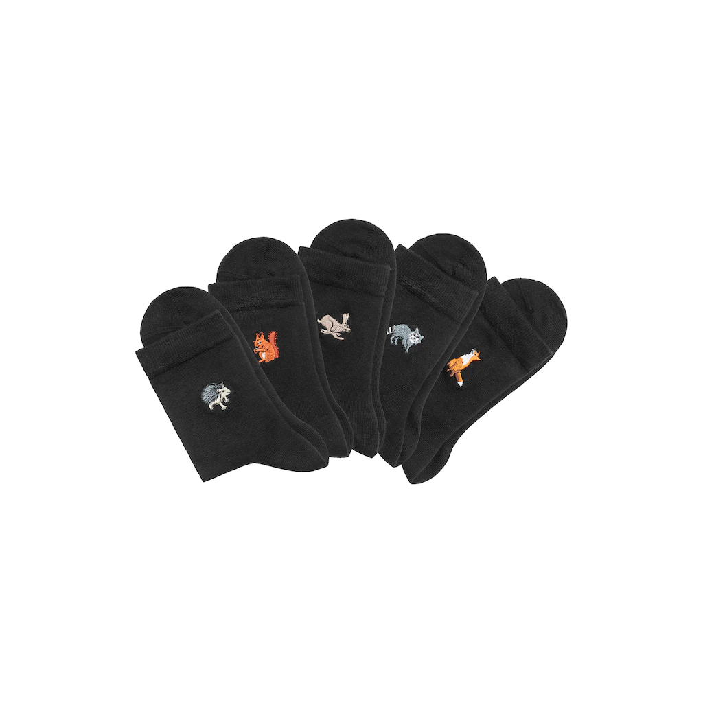H.I.S Socken (Packung 5 Paar) mit hochwertiger Stickerei online bestellen Exklusivangebot