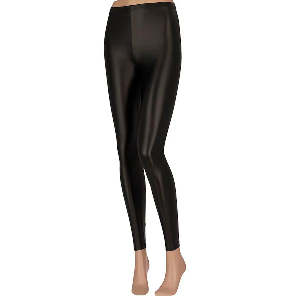Sarlini Leggings Leicht glänzend in Lederoptik Saisonschlussverkauf