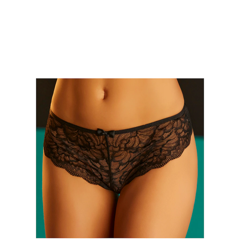 petite fleur gold Tanga-Ouvert (2 St.) Packung: Tanga aus Spitze und Ouvert aus Bändern online kaufen Lagerräumung
