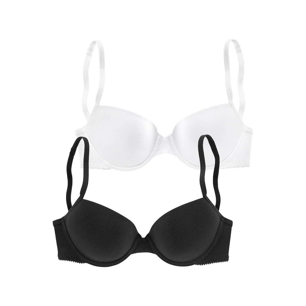 PETITE FLEUR Push-up-BH mit Bügeln im günstigen 2er-Pack Online Outlet
